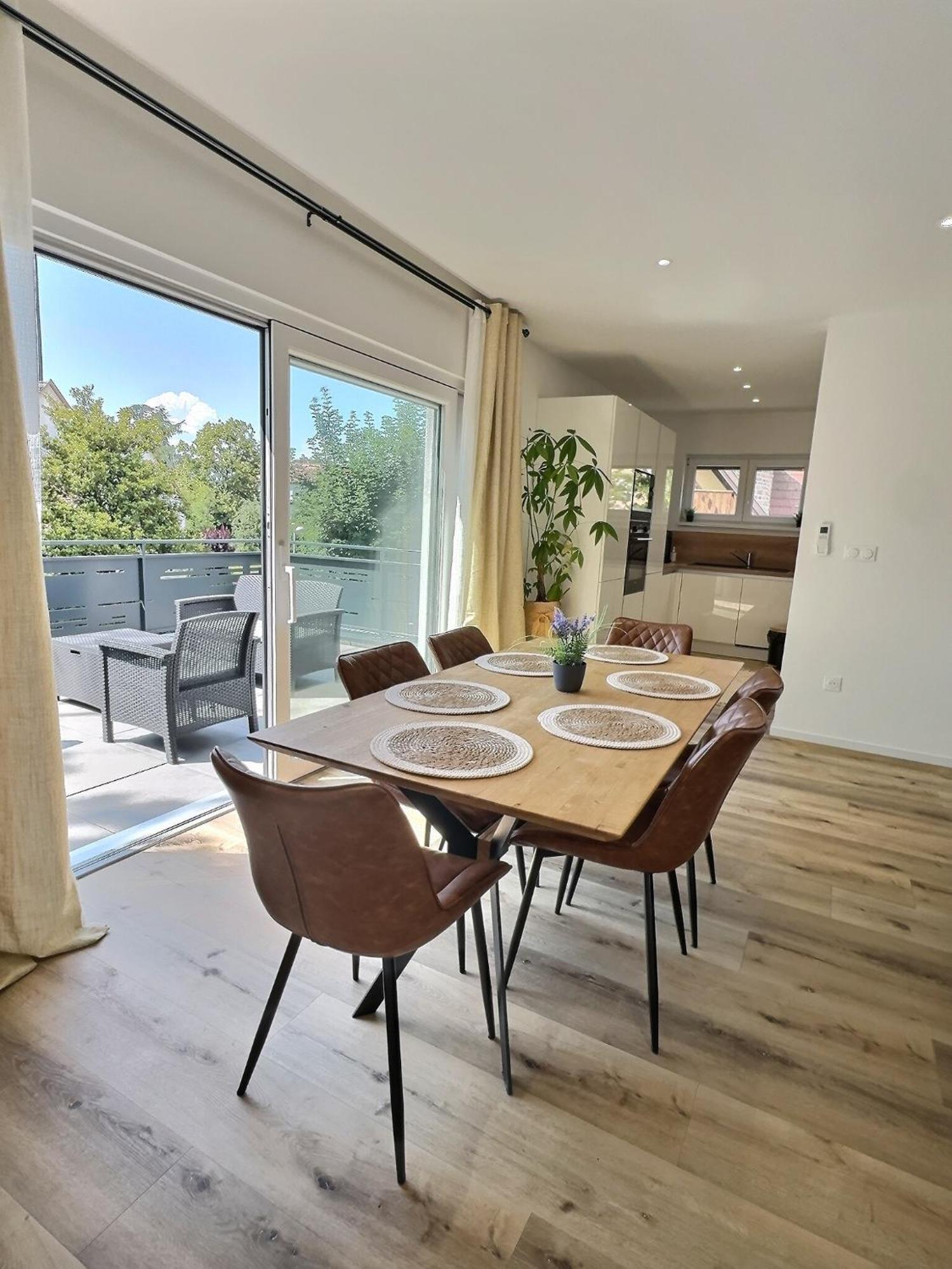 Appartement Alsace Neuf Garage, Parking Et Terrasse Кольмар Экстерьер фото